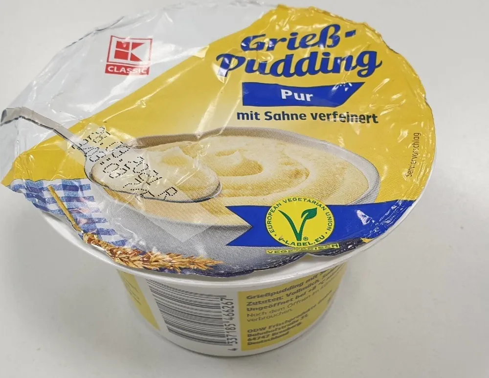 Grieß Pudding