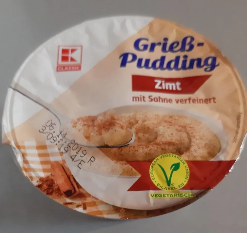 Grieß Pudding
