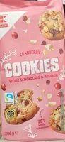 Cranberry Cookies Weiße Schokolade Rosinen