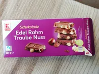 Schokolade Edel Rahm Traube Nuss