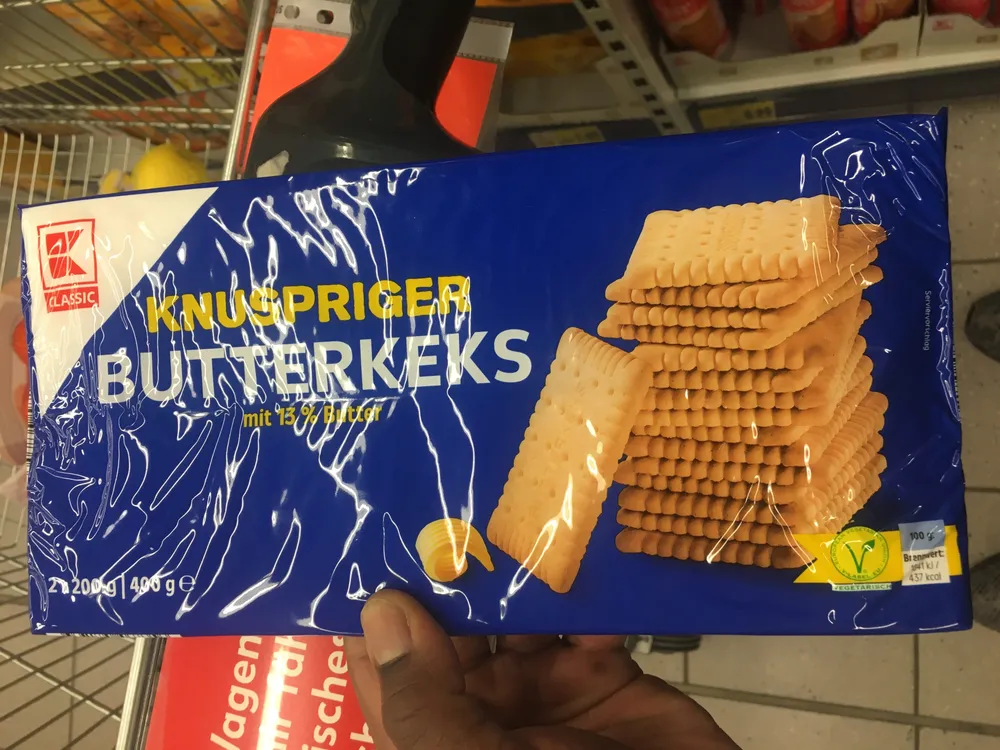 Knuspriger Butterkeks