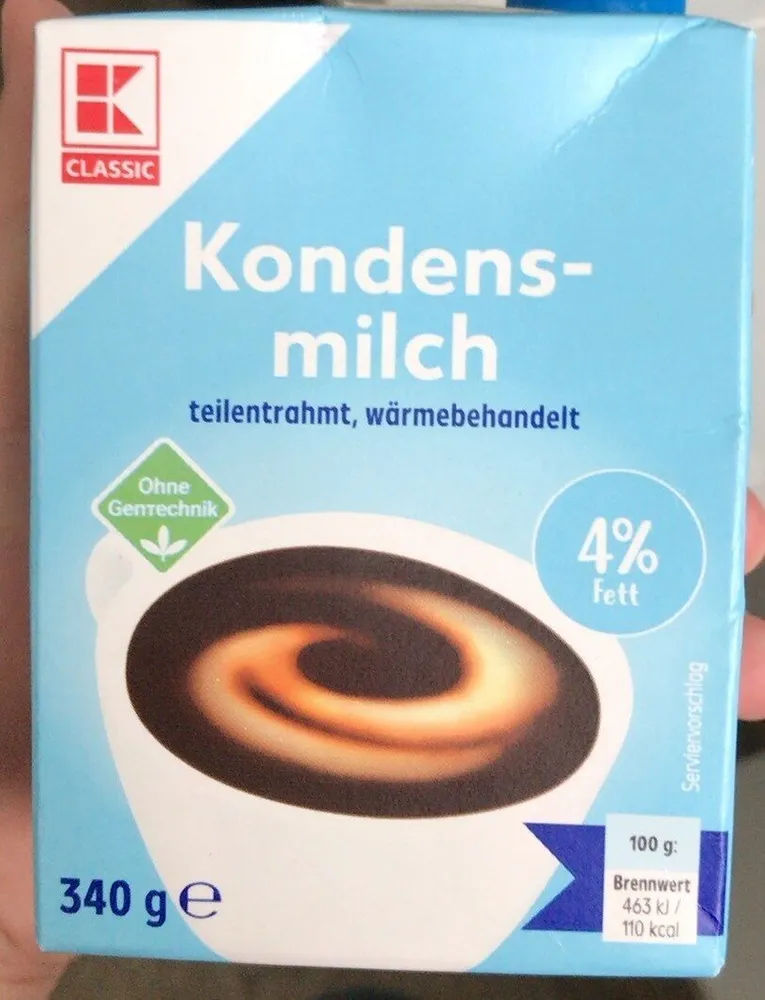 Kondensmilch