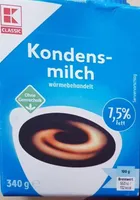 Kondensmilch 7,5% Fett