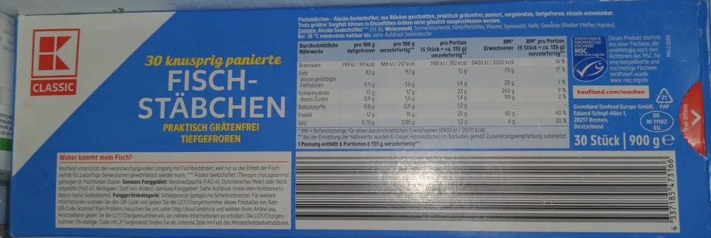 fischstäbchen