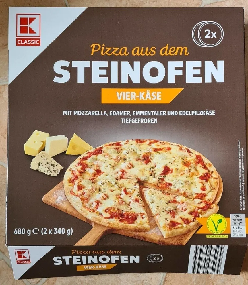Vier Käse Pizza