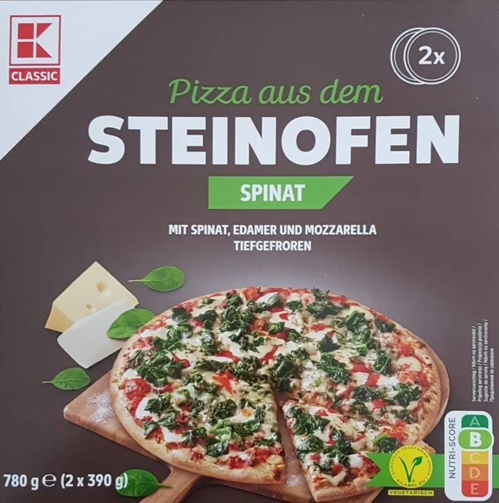 Pizza spinat