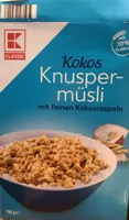 Kokos Knuspermüsli
