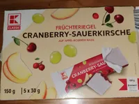 Früchteriegel Cranberry-Sauerkirsche