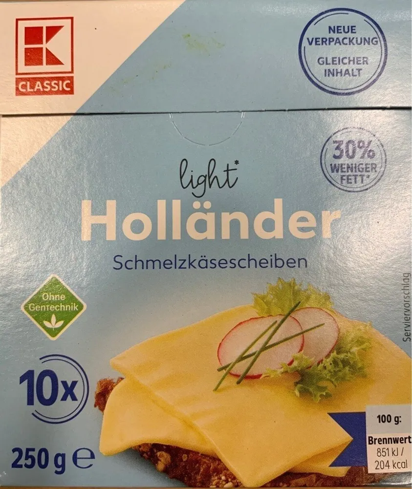 Schmelzkäsescheiben