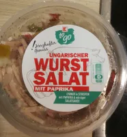 UNGARISCHER WURST SALAT MIT PAPRIKA