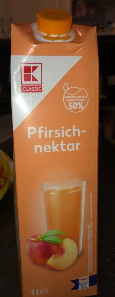 Pfirsich Nektar