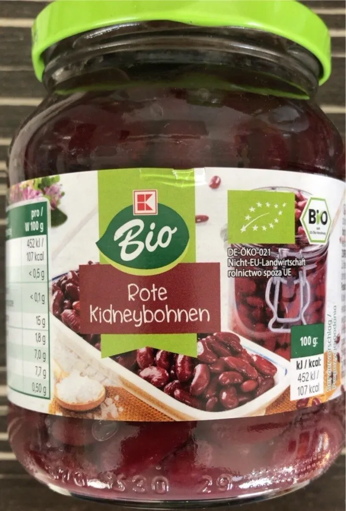 Rote Kidneybohnen