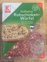 Rohschinkenwürfel - mild geräuchert