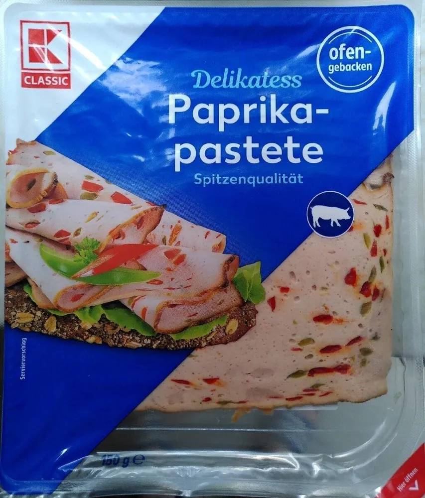 Paprika-Pastete