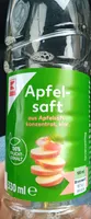 Apfelsaft aus Apfelsaftkonzentrat, klar