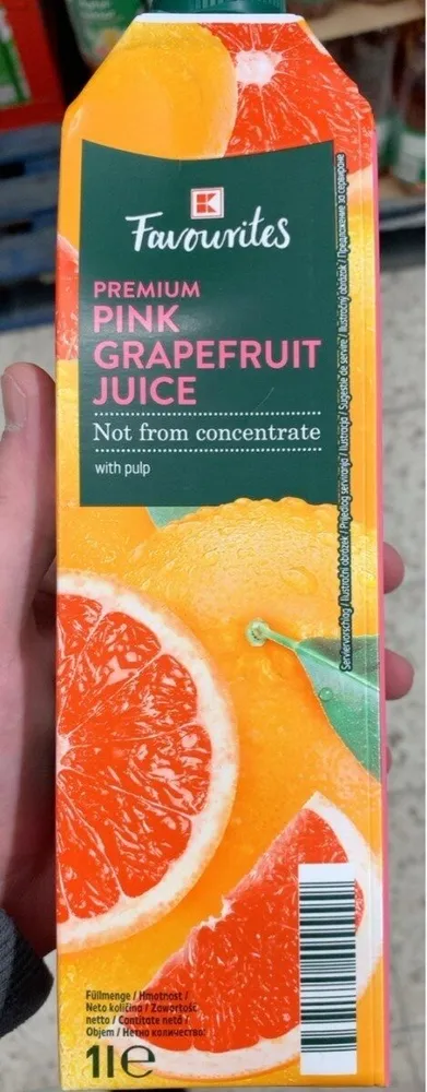Premium Pink Grapefruit Saft