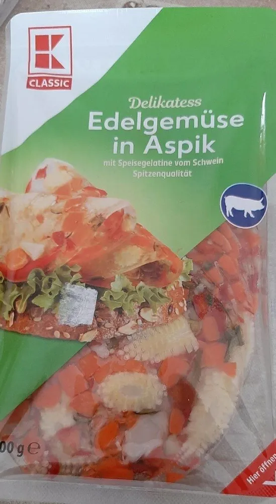 Edelgemüse in Aspik