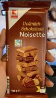 Vollmilch Schokolade Noisette