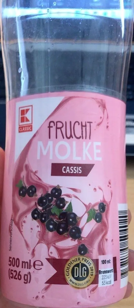 Frucht Molke Cassis