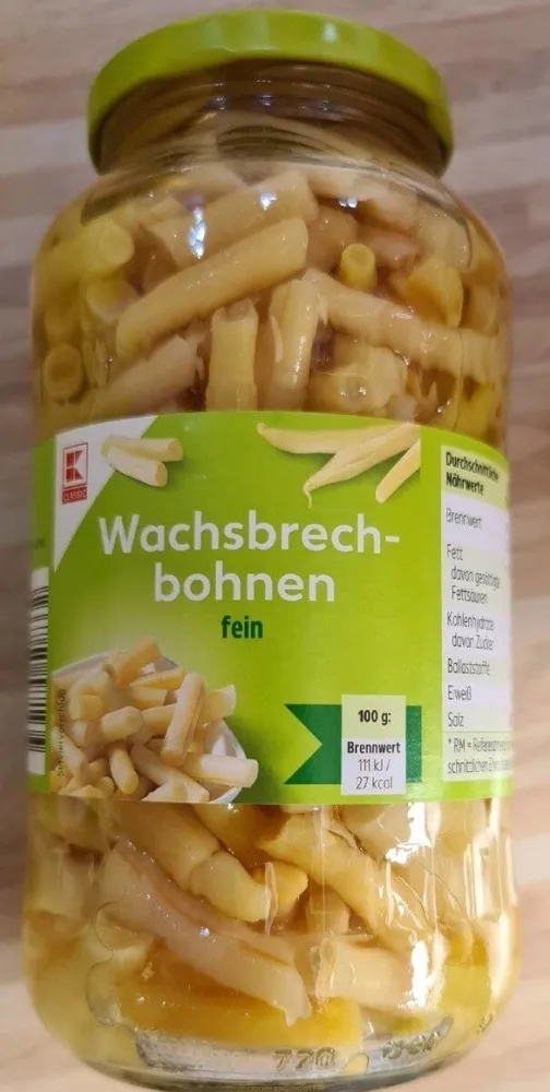 Wachsbrechbohnen