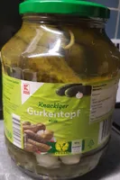 Knackiger Gurgentopf würzig