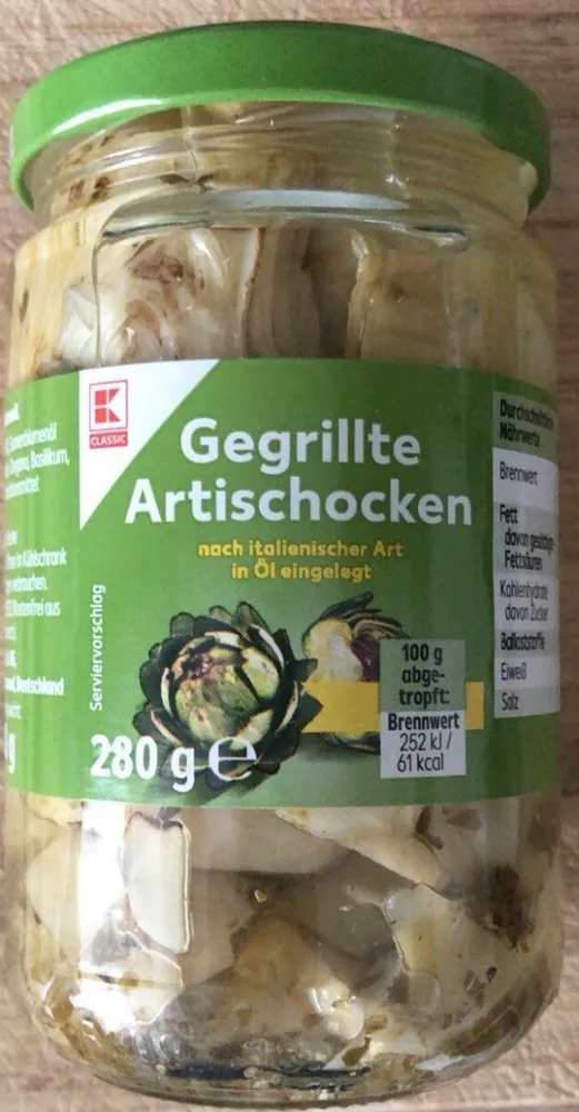 Gegrillte Artischoken