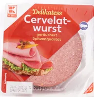 Cervelatwurst geräuchert