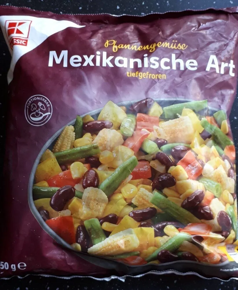 Pfannengemüse Mexikanische Art