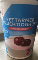 Fettarmer Fruchtjoghurt Schwarzkirsche