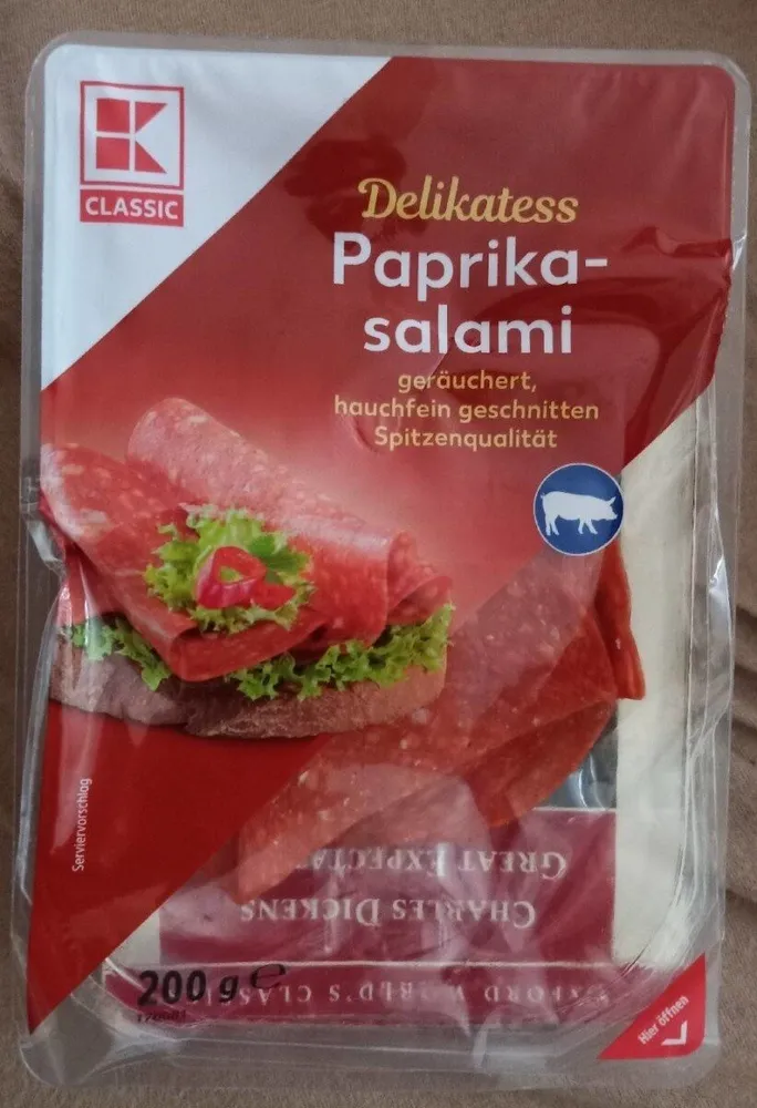 Delikatess Paprikasalami