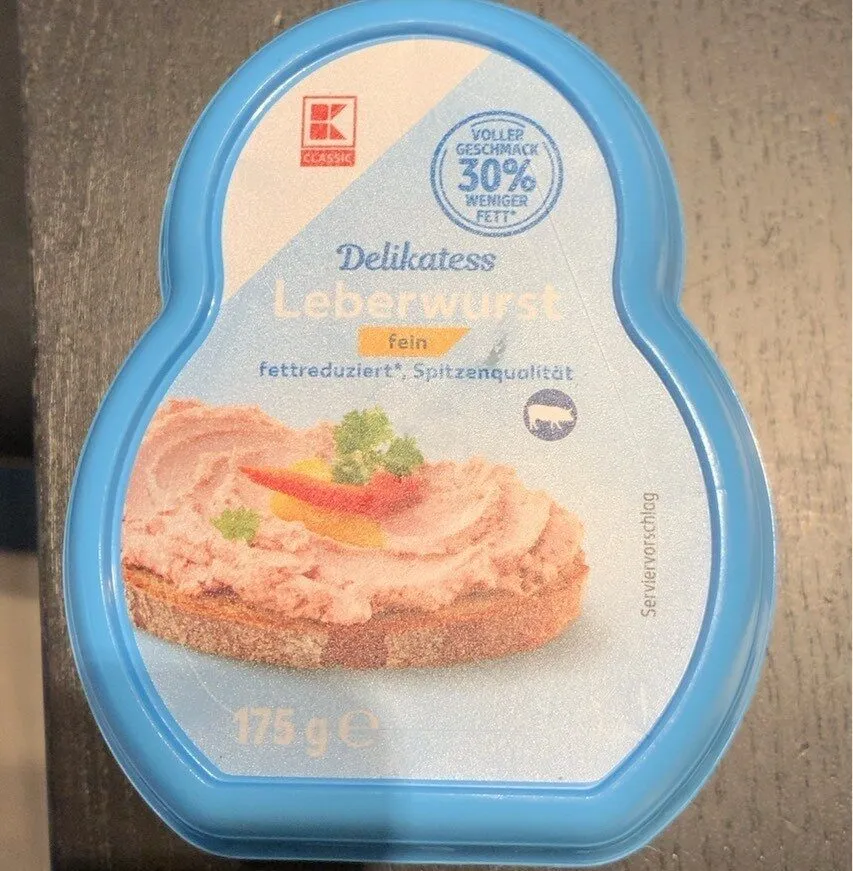 Delikatess Leberwürst