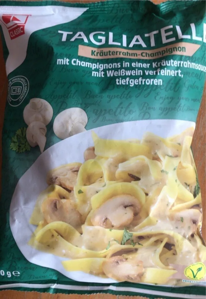 Tagliatelle Kräuterrahm-Chmpignon