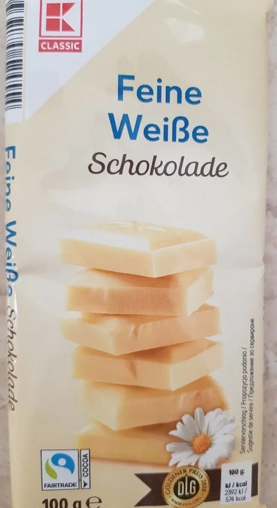 Feine Weiße Schokolade
