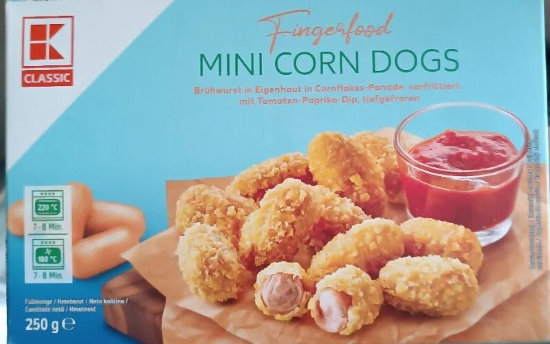 Mini corn dogs