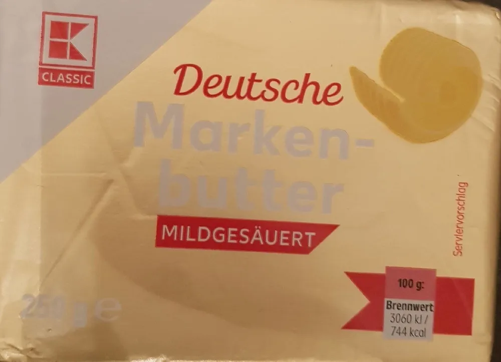 Deutsche Markenbutter
