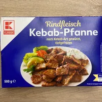 Rindfleisch Kebab-Pfanne