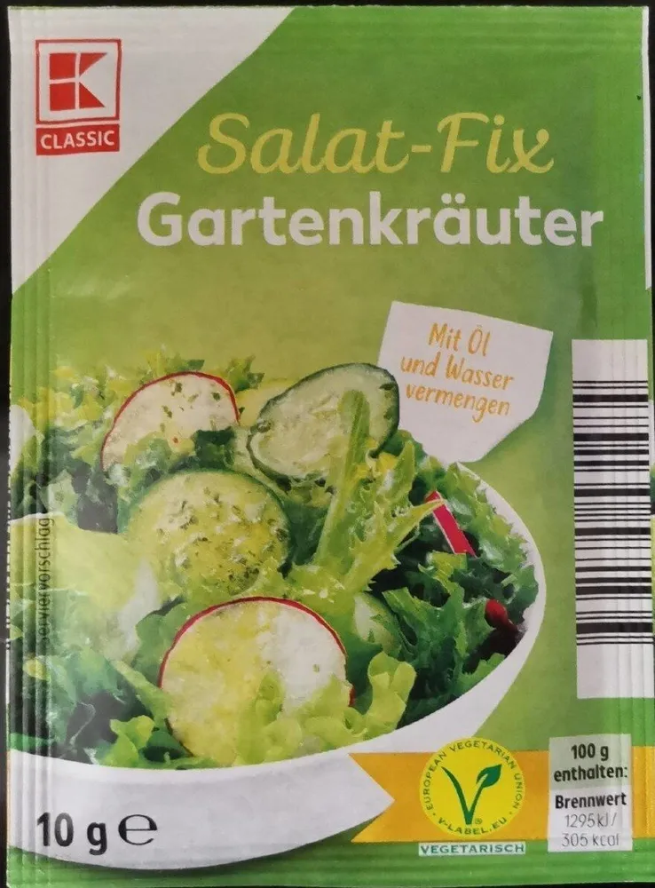 Salat-Fix Gartenkräuter