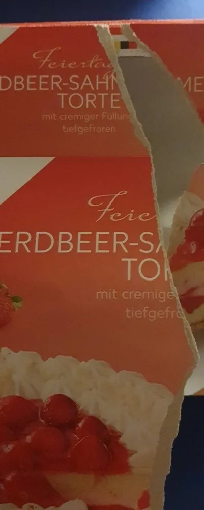 Erdbeer sahnecreme torte