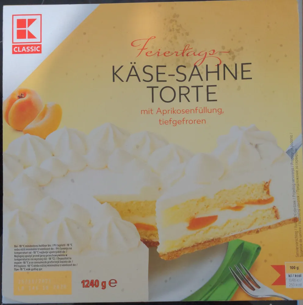 Käse-Sahne Torte