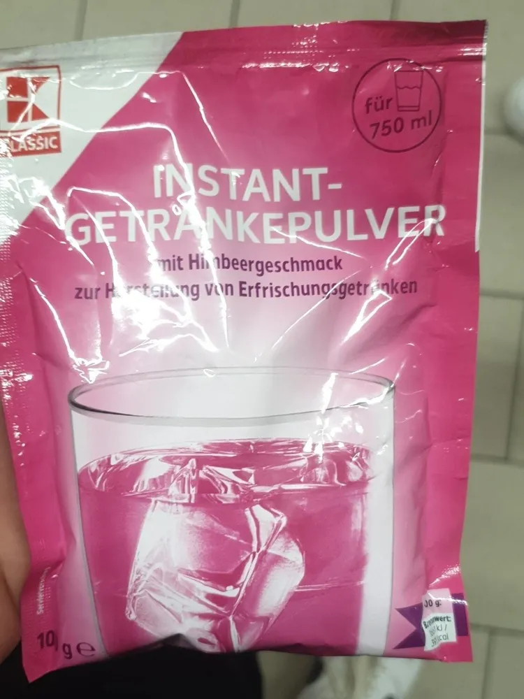 Instant getranktpulver