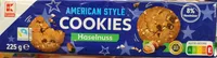 American Style Cookies Haselnuss