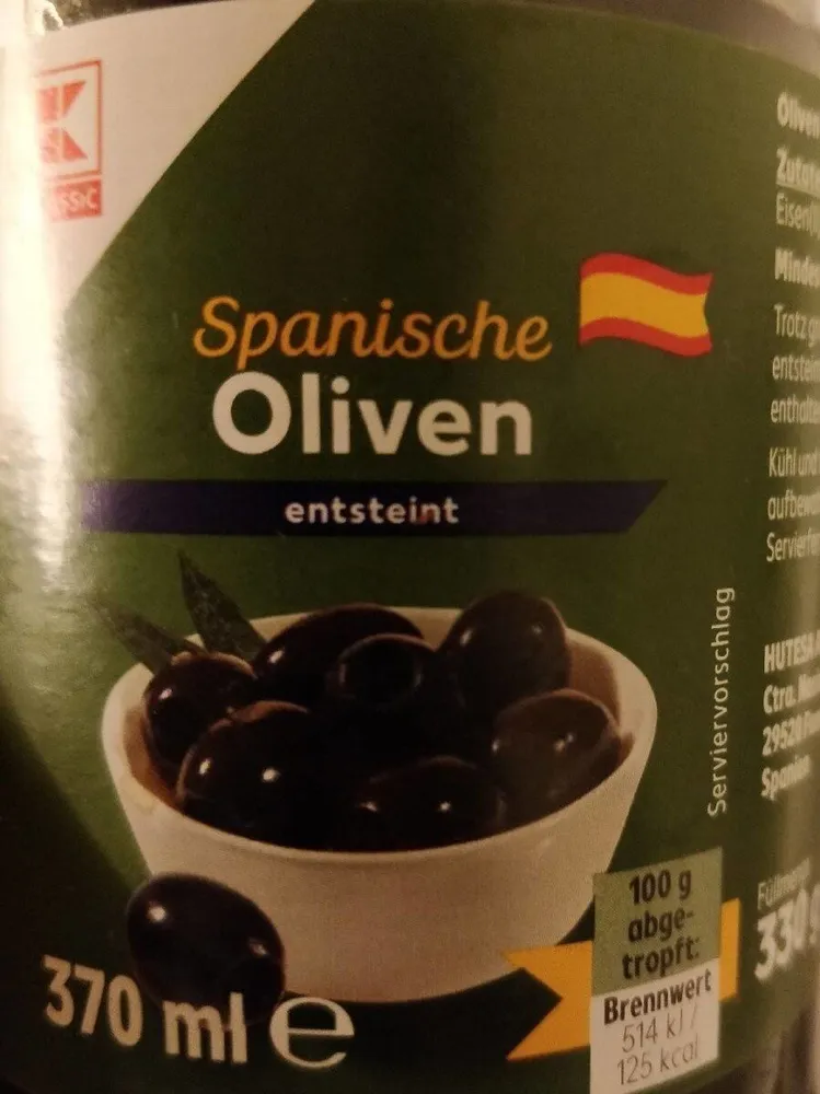 Oliven, schwarz
