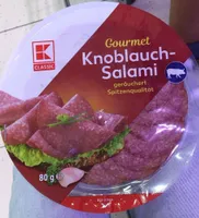 Knoblauch- salami