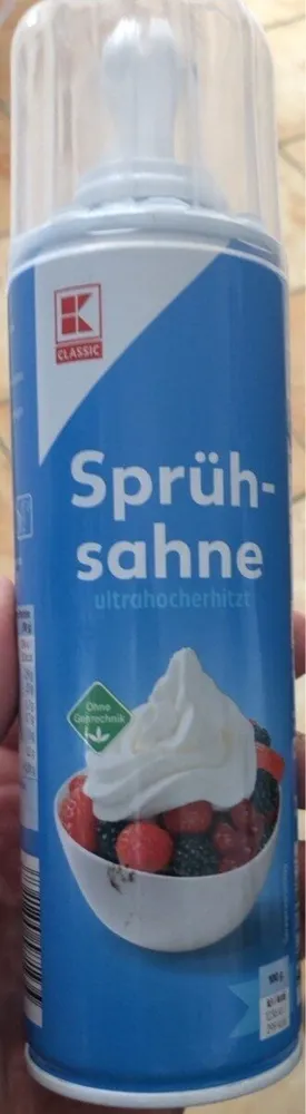 Sprühsahne