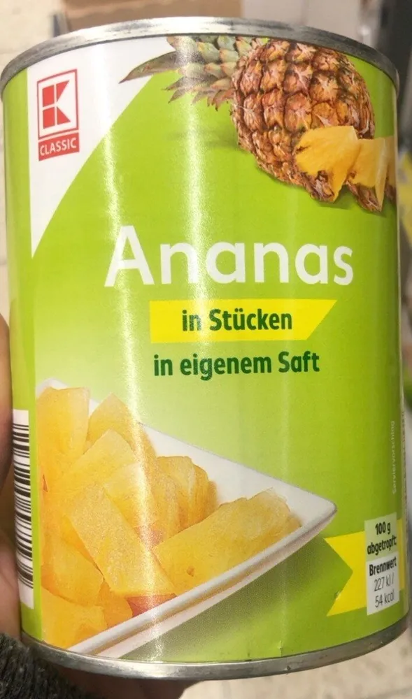 Ananas in Stücken