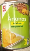 Ananas in Stücken