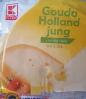 Gouda Holland jung am Stück