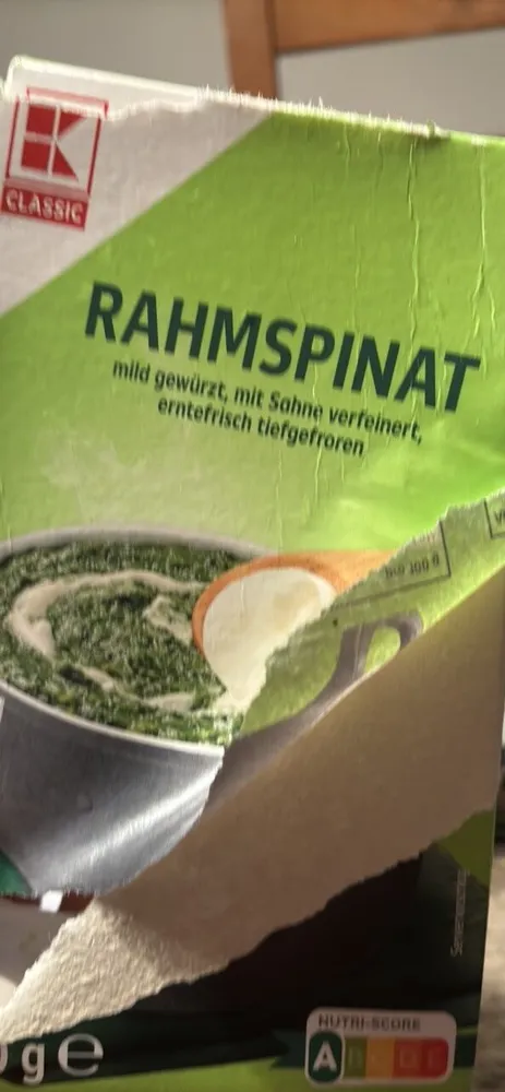 Rahmspinat