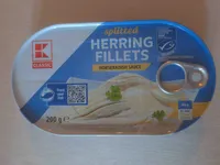 Splitted Herring Fillets in Horseradish Sauce