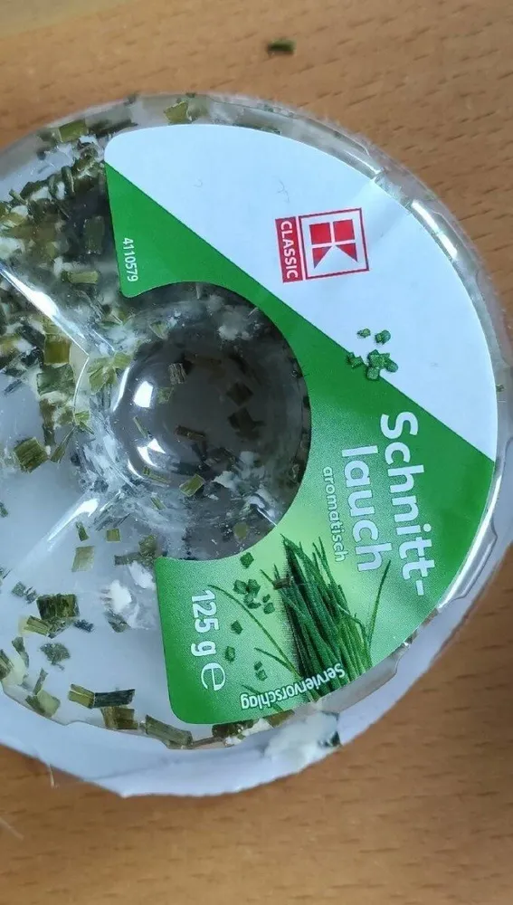 Schnittlauch, Frischkäse
